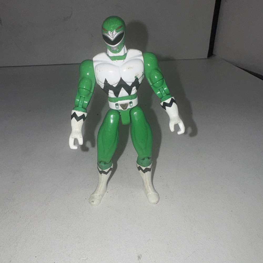 1999 Power Ranger Lost Galaxy Talking Green Ranger‎